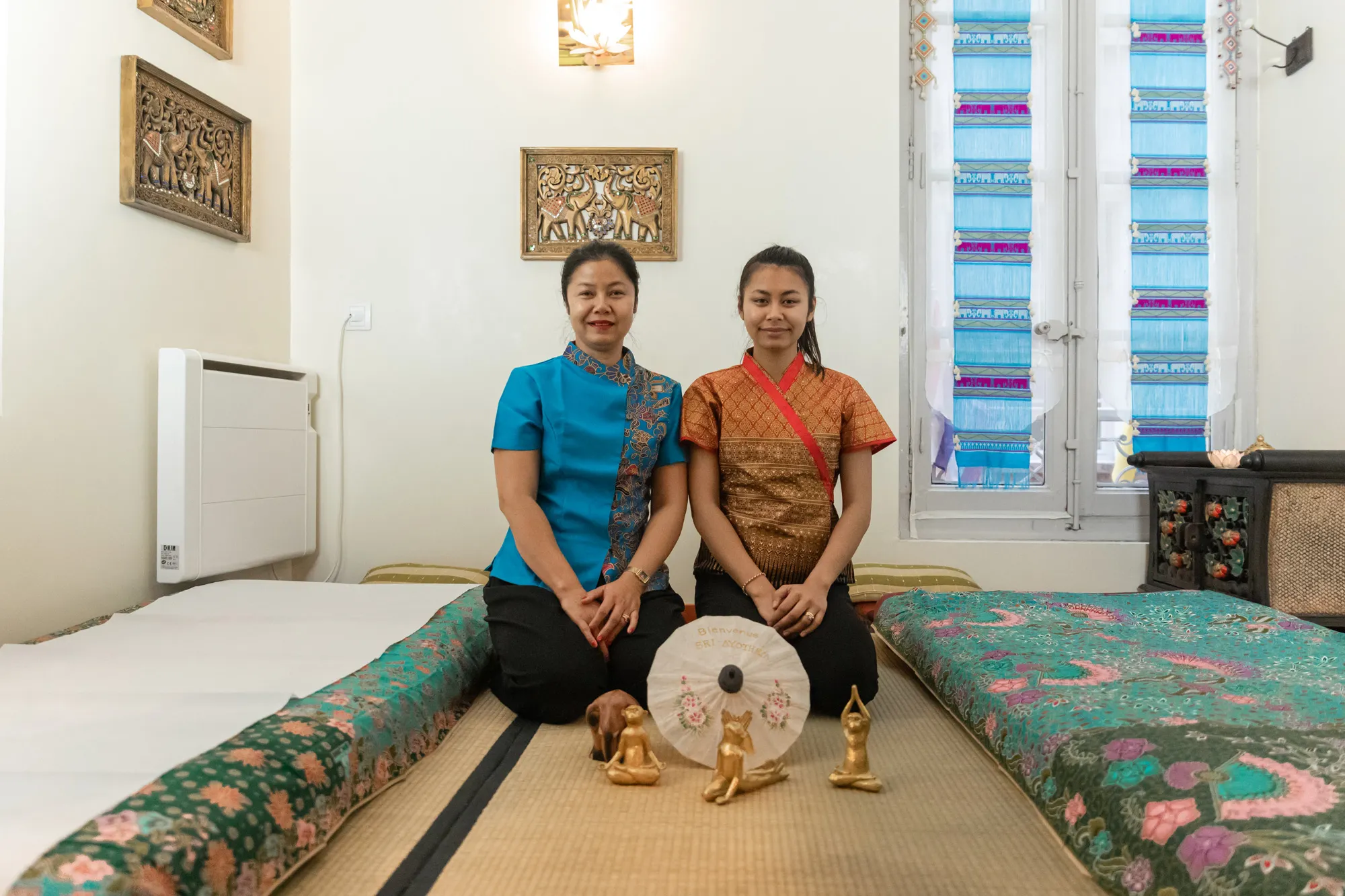Massage thaï traditionnel en pratique